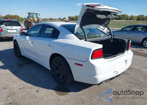 2013 Dodge Charger Police from USA, damaged, VIN 2C3CDXAG1DH627673